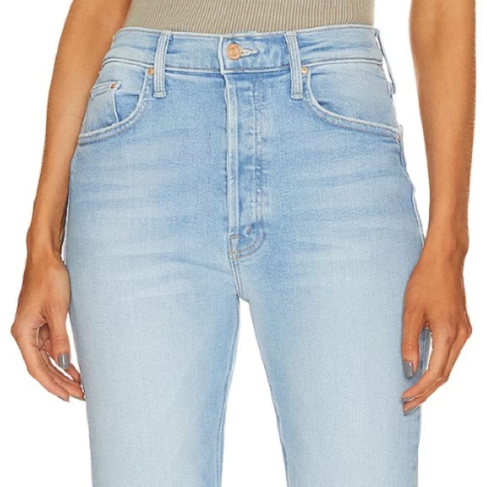 New MOTHER THE TRIPPER ANKLE Cat Daddy Size 25 Revolve - Picture 3 of 16